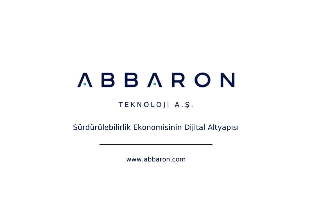 ABBARON Sürdürülebilirlik Ekosisteminin Dijital Altyapısı 